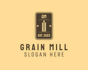 Mill - Wheat Baker Pastry logo design