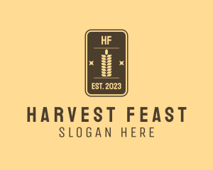 Wheat Baker Pastry logo design