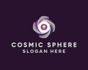 Sphere - 3D Cyber Sphere logo design