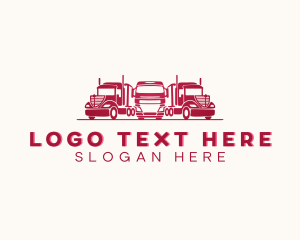 Mover - Freight Truck Logistics logo design