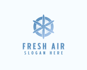 HVAC Fan Propeller  logo design