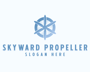 Propeller - HVAC Fan Propeller logo design