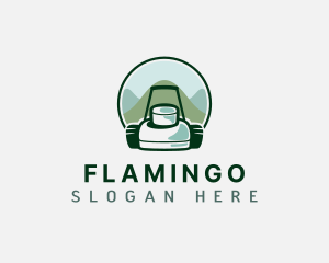 Agriculture - Landscaping Lawn Mowing logo design