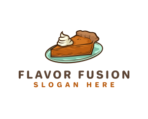 Recipe - Icing Pie Dessert logo design