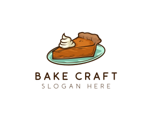 Icing Pie Dessert logo design