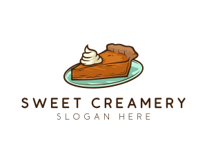 Icing Pie Dessert logo design