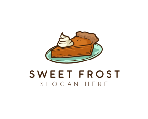 Icing Pie Dessert logo design