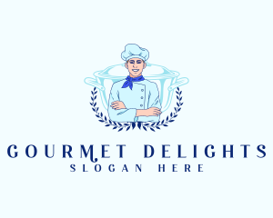 Gourmet Culinary Chef logo design