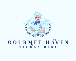 Gourmet Culinary Chef logo design