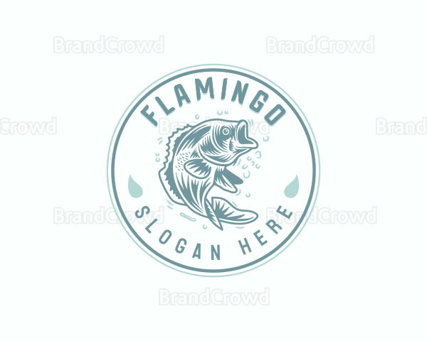 Seafood Fisherman Fish Logo