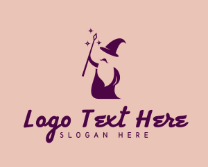 Wizard - Mystical Sorcery Wizard logo design