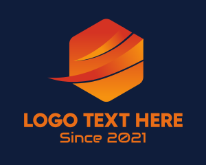 Cyber Security - Modern Hexagon Technology logo design