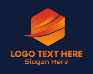 Modern Hexagon Technology Logo
