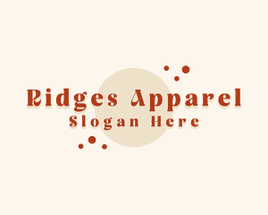 Retro Apparel Boutique logo design