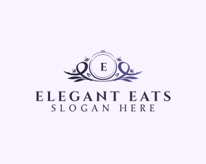 Floral Wreath Boutique logo design