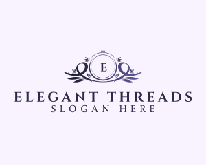 Floral Wreath Boutique logo design