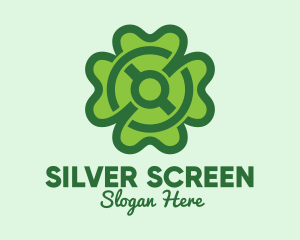 Shamrock - Modern Clover Leaf logo design