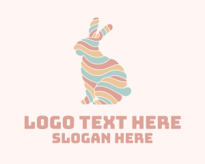 Marshmallow - Colorful Rabbit Mallow logo design