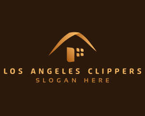 Luxury House Roofing Logo