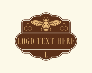 Honeycomb - Bee Wasp Apothecary logo design