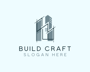 Building Engineer Construction logo design