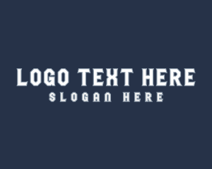 Collegiate - School Varsity Wordmark logo design