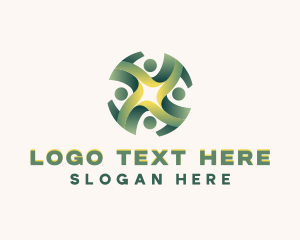 People Community Team logo design