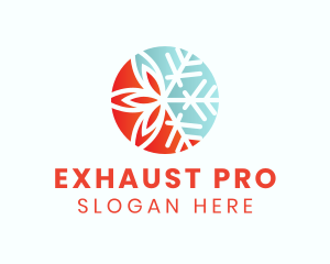 Exhaust - Cool Thermal Exhaust logo design