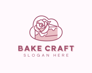 Sweet Rose Cake logo design