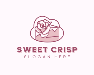 Sweet Rose Cake logo design