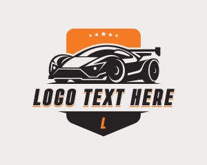 Transport - Sports Car Detailing logo design