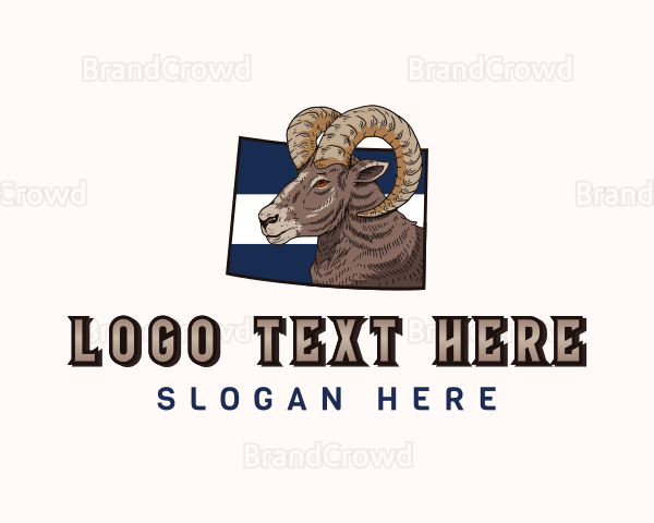 Colorado Bighorn Sheep Logo