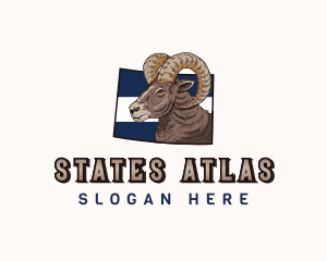 Colorado Bighorn Sheep logo design