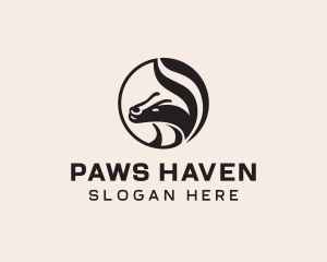 Wild Skunk Animal logo design