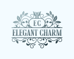 Elegant Floral Salon logo design