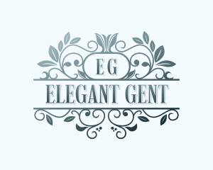 Elegant Floral Salon logo design