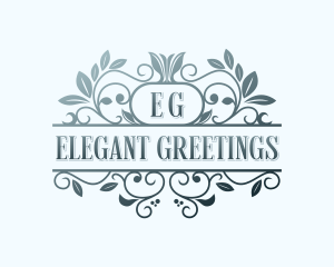 Elegant Floral Salon logo design