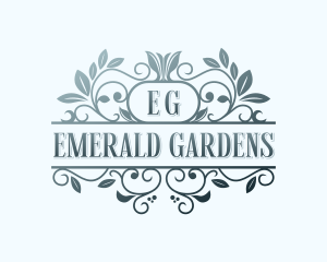 Elegant Floral Salon logo design