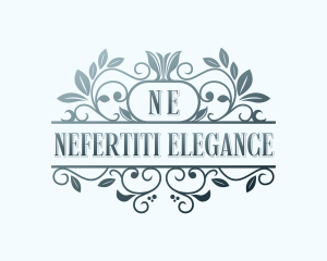 Elegant Floral Salon logo design