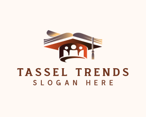 Tassel - Book Academic Graduation logo design