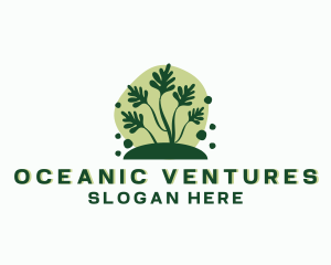 Underwater Sea Plant logo design