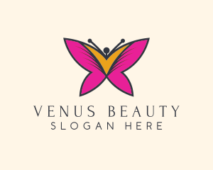 Butterfly Beauty Salon  logo design