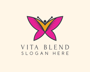 Butterfly Beauty Salon  logo design