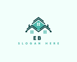 Home Improvement - Property Roof Structure logo design
