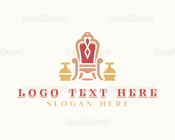 Chair Furniture Upholstery Logo
