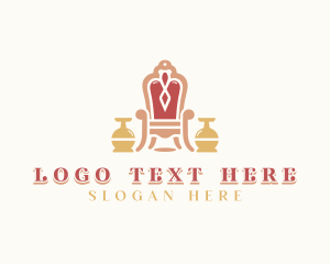 Refurbish - Chair Furniture Upholstery logo design