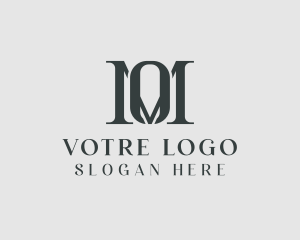 Industry - Luxury Serif Business Letter OM logo design