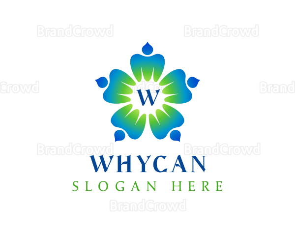 Wellness Flower Petals Logo