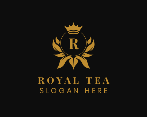 Royal Wreath  Crown Monarch logo design