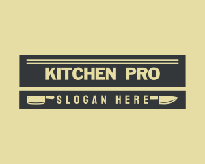 Cookware - Kitchen Knives Culinary logo design